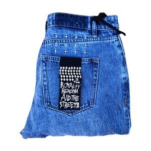 BRAND New Ksubi Jeans Size 30 Wasted No Rules Denim Blue